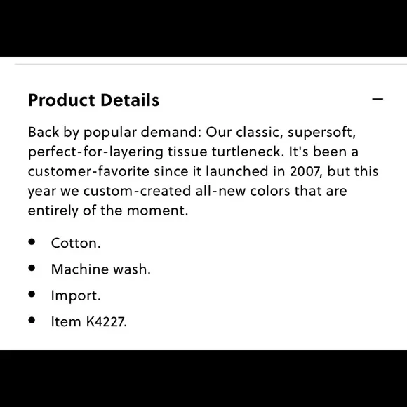 NWT J. Crew Tissue Turtleneck Top - Picture 9 of 9